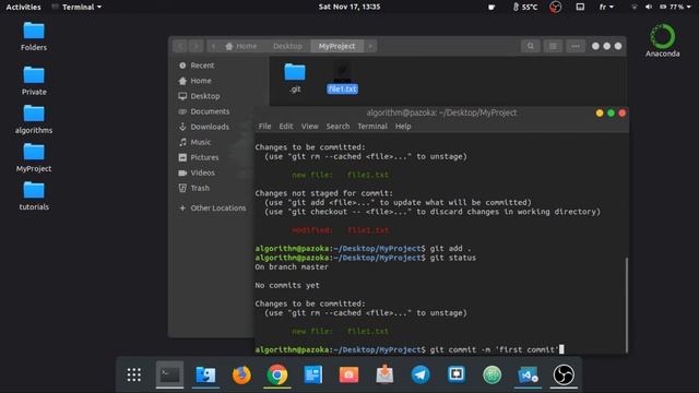 lesson #10 - git commit command смотреть онлайн