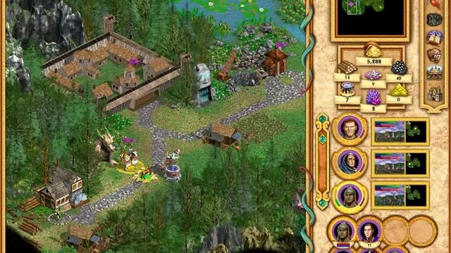 Прохождение кампании Heroes of Might and Magic 4 №1 смотреть онлайн