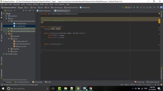 Receive Data From Firebase & Display them Into Recycler View - Master Android App смотреть онлайн
