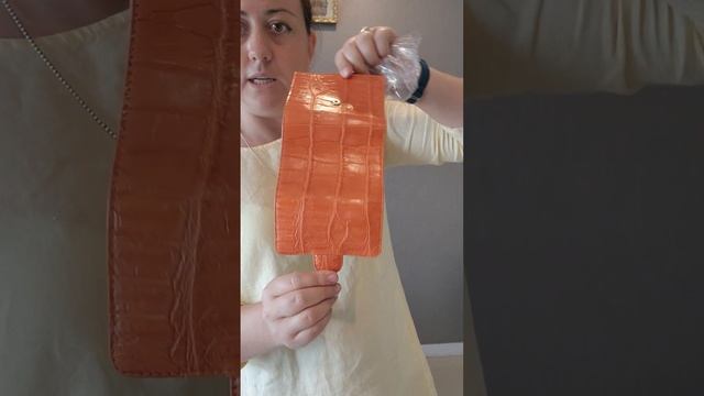 Сумки из крокодила ? Напрямую из Тайланда ??Видео про кошельки и ремни#сумка смотреть онлайн