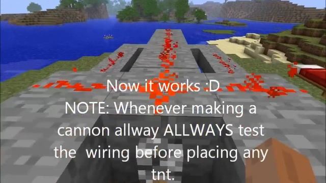 Minecraft Dual Cannon Tutorial смотреть онлайн