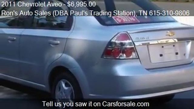 2011 Chevrolet Aveo for sale in MOUNT JULIET, TN 37122 at th смотреть онлайн