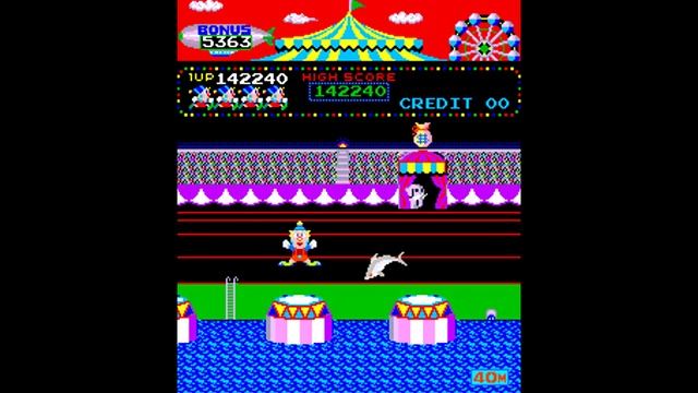 Circus Charlie [Arcade] (1984) Konami