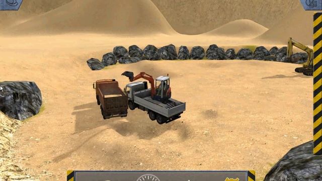 PC game Construction-Simulator 2012 - mini excavator and dump truck смотреть онлайн
