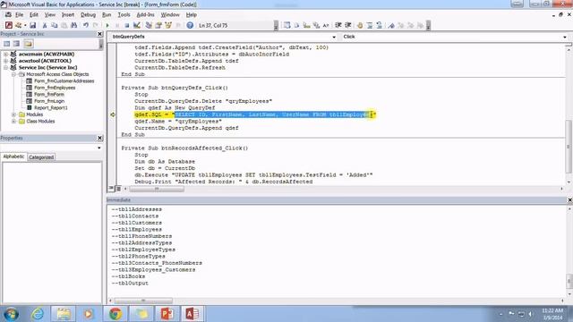 42. VBA - CurrentDB (Programming In Access 2013) смотреть онлайн