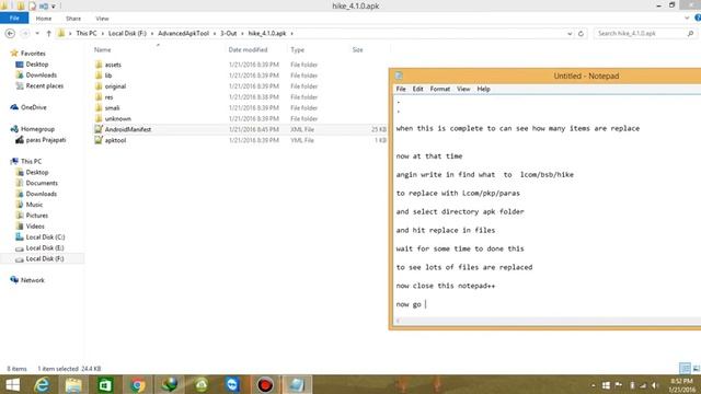 how to decompile and recompile apk using advancedAPKTools смотреть онлайн