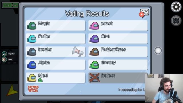 Among Us, But Only 1 Person Can Vote смотреть онлайн