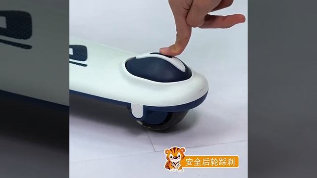 New 2023 Popular Scooter for Kids 3 Light Emitting Wheels Folding Kick Scooter, Scooter, Kid Scoote смотреть онлайн