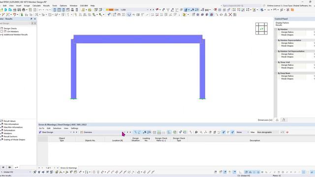 [EN] КБ 001875 | AISC 341-22 Moment Frame Member Design in RFEM 6 смотреть онлайн