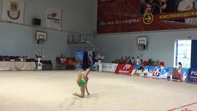 Александра Евдокимова. Кисловодск 2016. Скакалка. смотреть онлайн