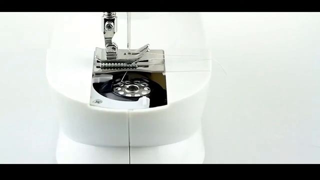 Портативная швейная мини машинка SM-202A со светодиодной подсветкой, обзор швейной машинки, топ 10 смотреть онлайн