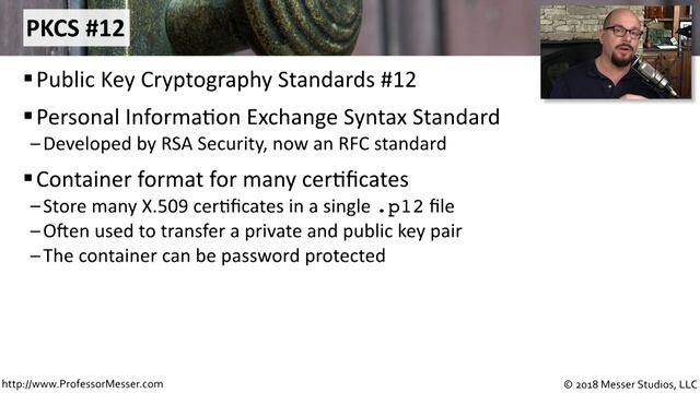 Certificate File Formats - CompTIA Security+ SY0-501 - 6.4 смотреть онлайн