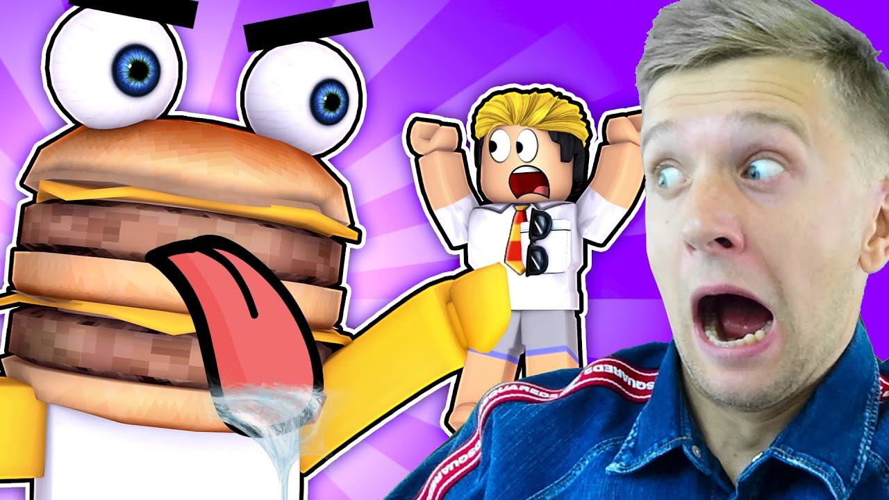 ROBLOX: ПОЖИРАТЕЛЬ БУРГЕРОВ смотреть онлайн