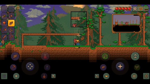 Я переместился в плоский майнкрафт||игра terraria. смотреть онлайн