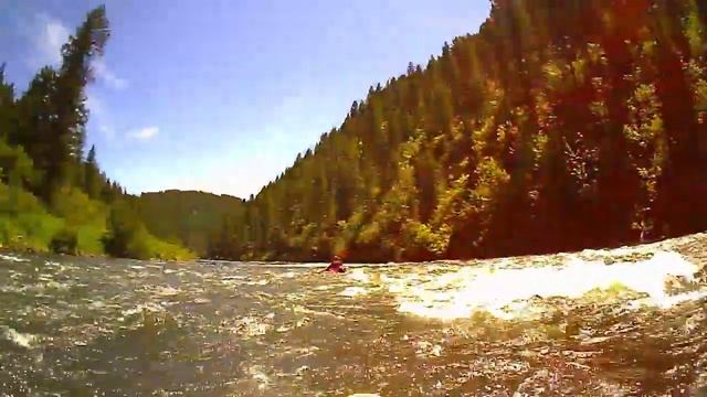 iVUE Camera Glasses 720P Video Sample (Kayaking Snake River) смотреть онлайн