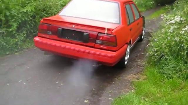 Nissan sunny Pulsar CA18DE Short first drive. смотреть онлайн