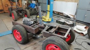 Установка коробки передач на мини погрузчик