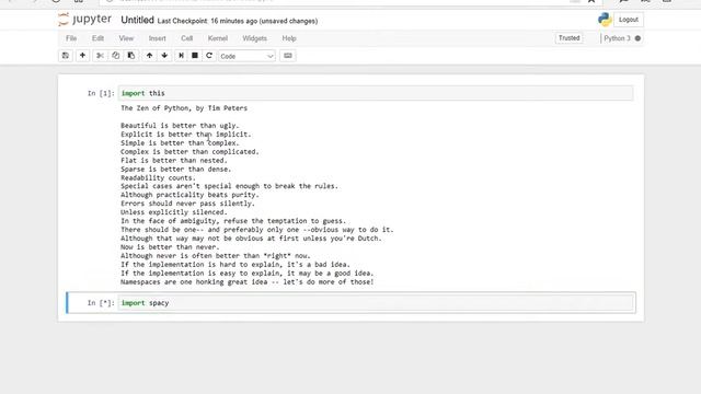 03: Spacy on Windows 10 смотреть онлайн