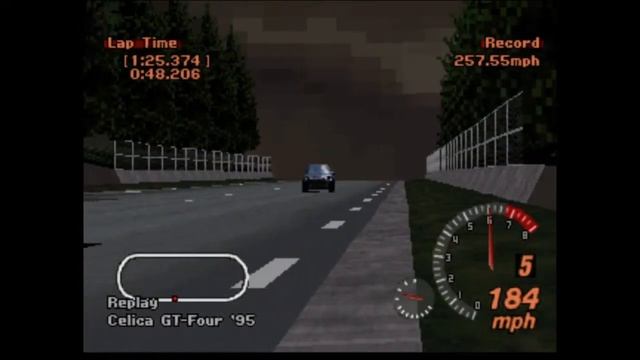 Gran Turismo 2: Max Speed - Toyota Celica GT-Four '95 смотреть онлайн