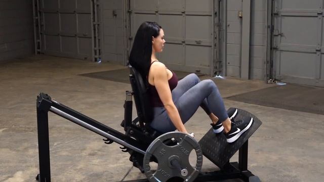 Body-Solid GCLP100 Compact Leg Press Exercises (BodySolid.com) смотреть онлайн