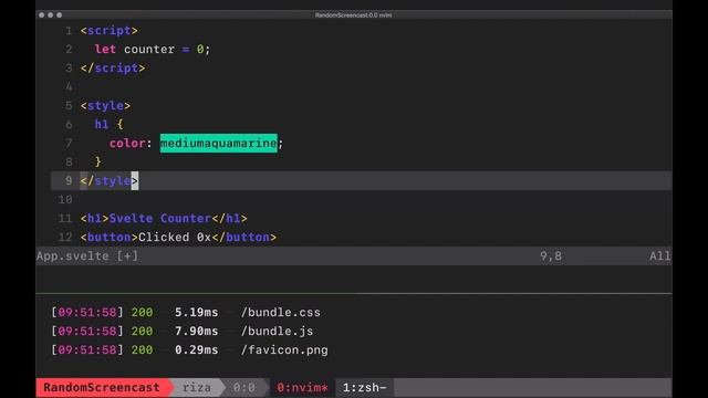 Learning Svlete from scratch by creating simple counter app. смотреть онлайн