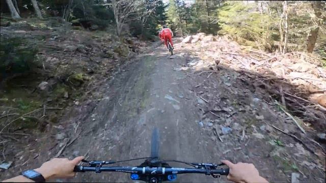 Bourg Saint Maurice - Full Run - DH 8 track смотреть онлайн