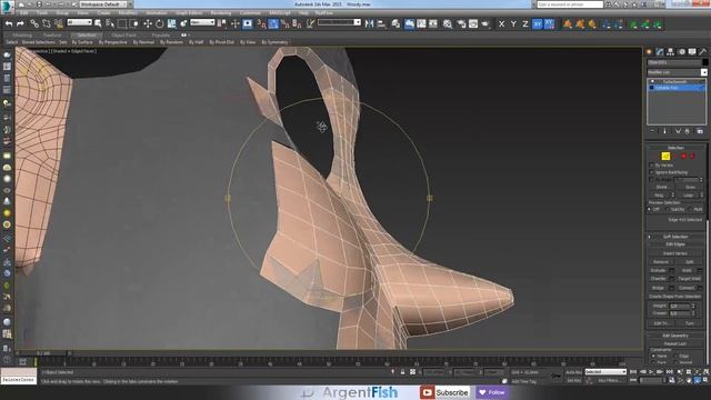 3D Modeling Sheriff Woody from TOY STORY [part 08] Face смотреть онлайн