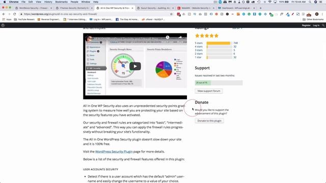 Top 4+1 WordPress Security Plugins 2019 смотреть онлайн