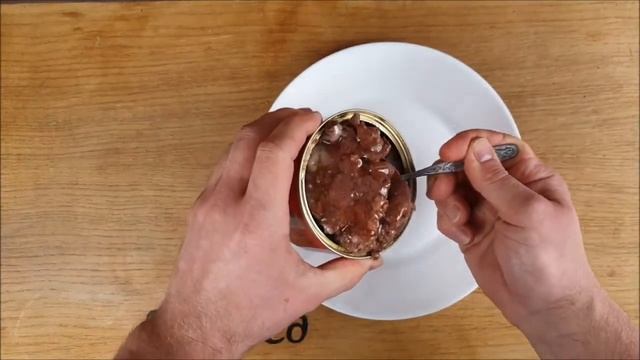 Тушенка из медвежатины (тушеное мясо медведя) производства Дикоед смотреть онлайн