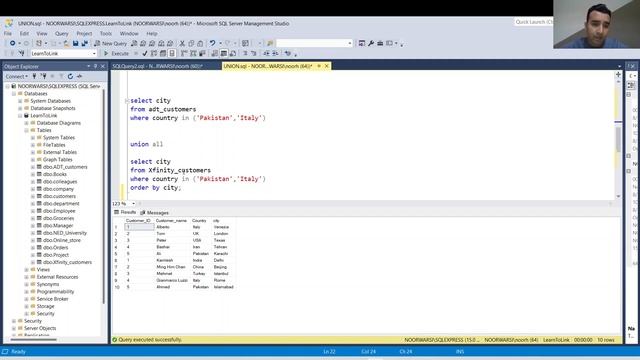11. SQL Union, Union All, Difference between Join And Union in SQL | Microsoft SQL Server смотреть онлайн