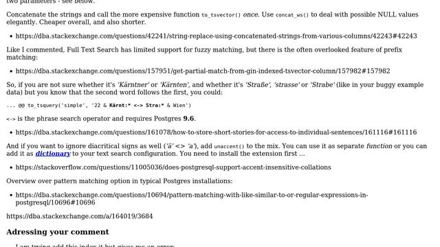 Databases: PostgreSQL full text search on many columns (2 Solutions!!) смотреть онлайн