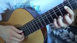 Подбор аккордов на гитаре . Простая,но красивая мелодия (Видеоурок) Гитара с нуля