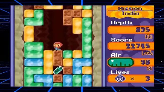 Mr. Driller 2 - GAME BOY Advance смотреть онлайн