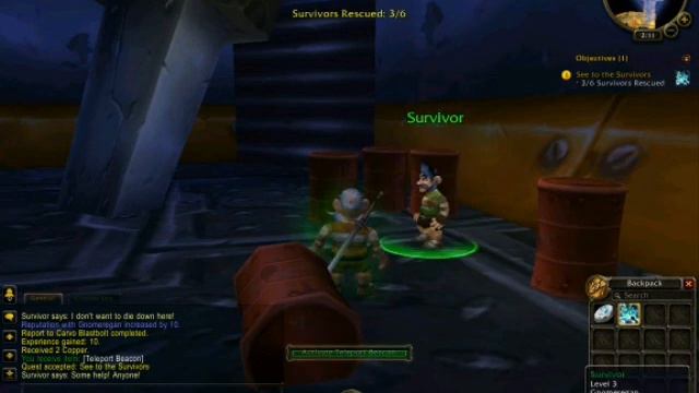 World of Warcraft Gnome levels 1-20 ep1 "Indian Santa Claus" смотреть онлайн
