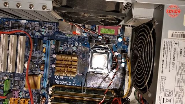 Термопаста КПТ-8 и неидеальный способ нанесения термопасты смотреть онлайн