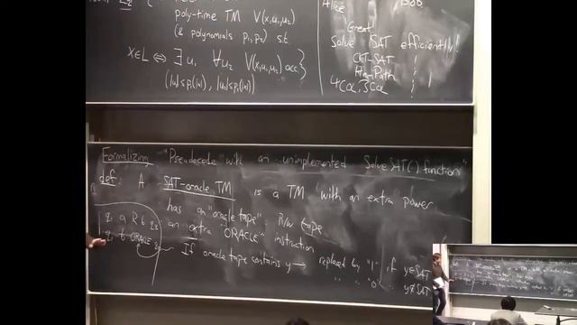 Undergrad Complexity at CMU - Lecture 24: Oracle Turing Machines and P^NP смотреть онлайн