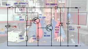 Повышающий преобразователь напряжения 1.5В  -  ...