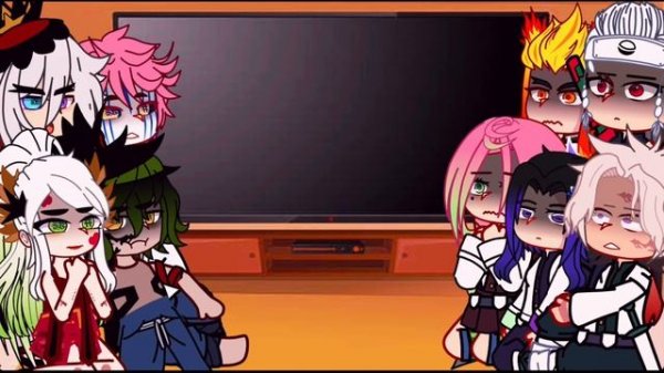 ||•Uppermoons & Hashiras React to: Tomioka Giyuu?• ||