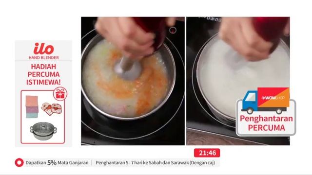 ILO HAND BLENDER S18 / TV9 / P5441 / 12 FEB 2020