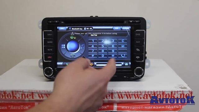 Магнитола для Volkswagen Passat B6/B7, Jetta V, Golf V, Golf VI, Touran 03+, Tiguan 07+, Winca 8904