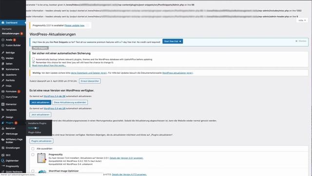 WordPress Plugin Update fehlgeschlagen - Kein Backup - was nun? | #WordPress смотреть онлайн