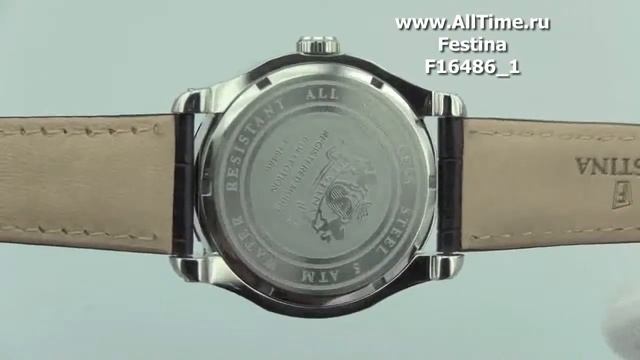 Мужские наручные часы Festina F16486/1 смотреть онлайн