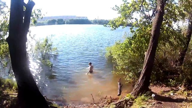 Поездка на озеро Сосновое (Ломоносовское) г. Уфа смотреть онлайн