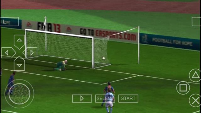 Barcelona vs Manchester City FIFA 13 ppsspp смотреть онлайн