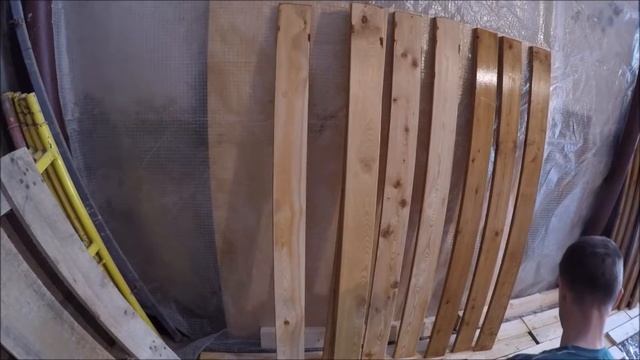 Быстрая покраска досок губкой. Пропитка по дереву цвет орех. смотреть онлайн