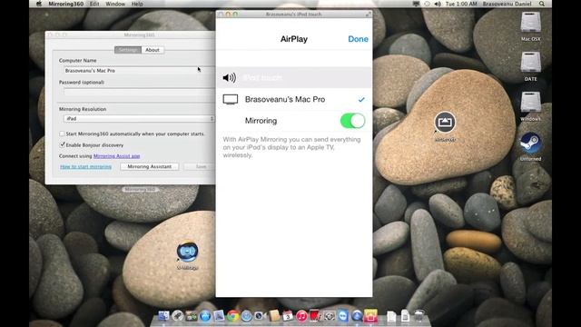 How to mirror iphone screen on pc (iphone/ipod/ipad) смотреть онлайн
