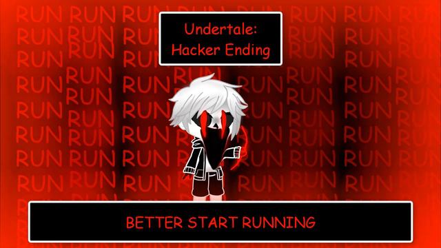 Undertale Hacker ending - BETTER START RUNNING смотреть онлайн