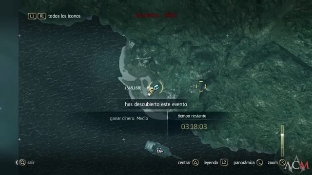 Assassin's Creed 4 Black Flag | Tutorial | Cómo Encontrar Cofres Sociales, Convoy Real y Ballenas смотреть онлайн