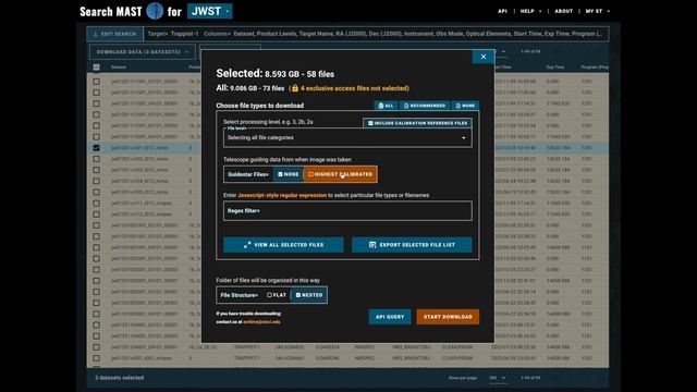 MAST Search Demo смотреть онлайн
