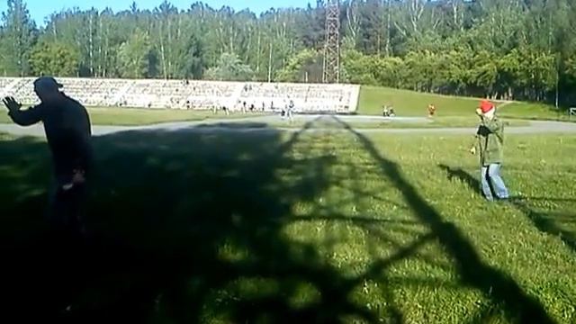 Бой в слепую.